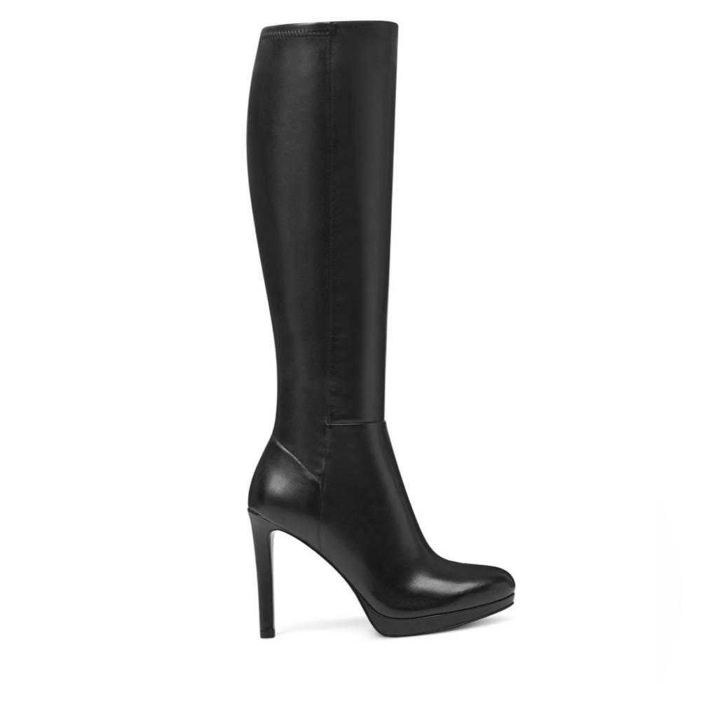 Quizme Wide Calf Platform Boots

8.5 / M / Black Leather